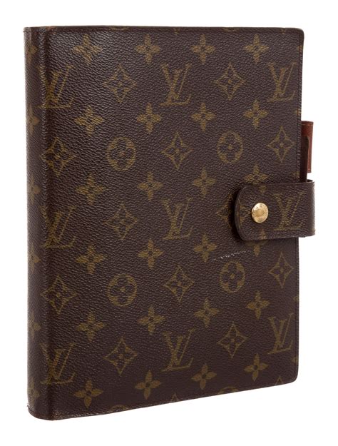 louis vuitton agenda large|louis vuitton padfolio.